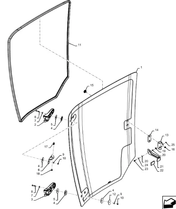 87705286 - пластина