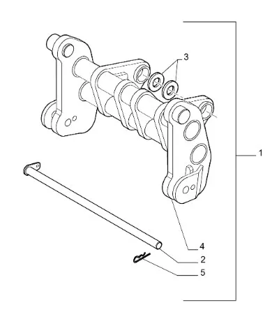 47562065 - Задние прицепное устройство